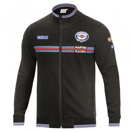 Sparco Martini Racing Full Zip Sweatshirt