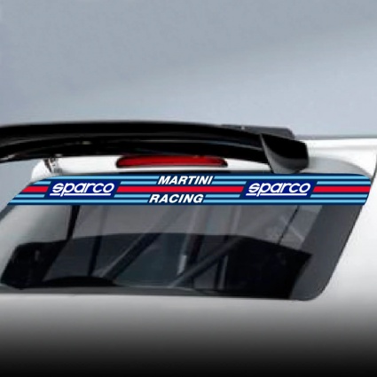 Sparco Martini Racing Rear Sun Visor Strip