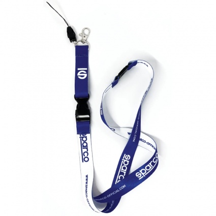 Sparco Official Lanyard / Badge Holder - Blue