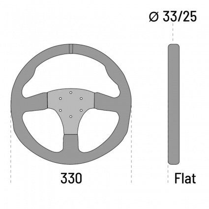 Sparco R330 Steering wheel