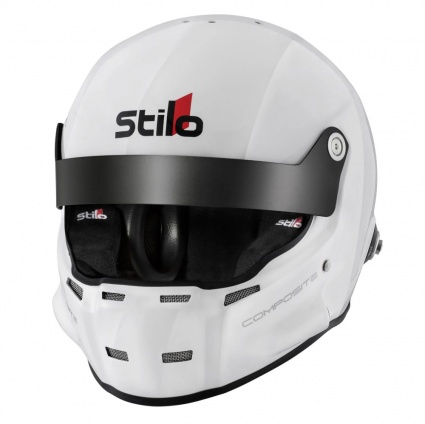 Stilo ST5 R Rally Composite Helmet - White / Black Lining  - 59cm