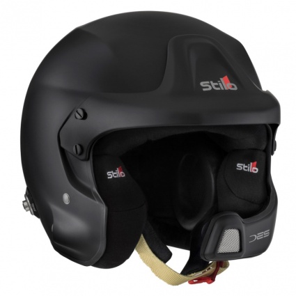 Stilo WRC DES Rally Composite FHR Helmet - Black