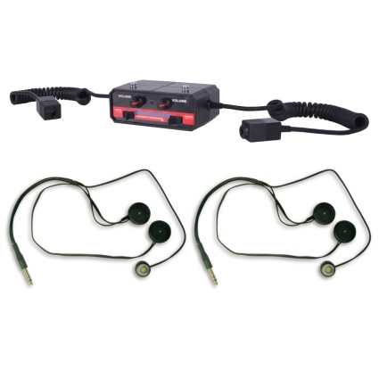 Terraphone Professional Intercom Kit - 2 Pro Full Face Headsets