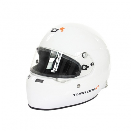 Turn One Full-RS Visor Helmet White